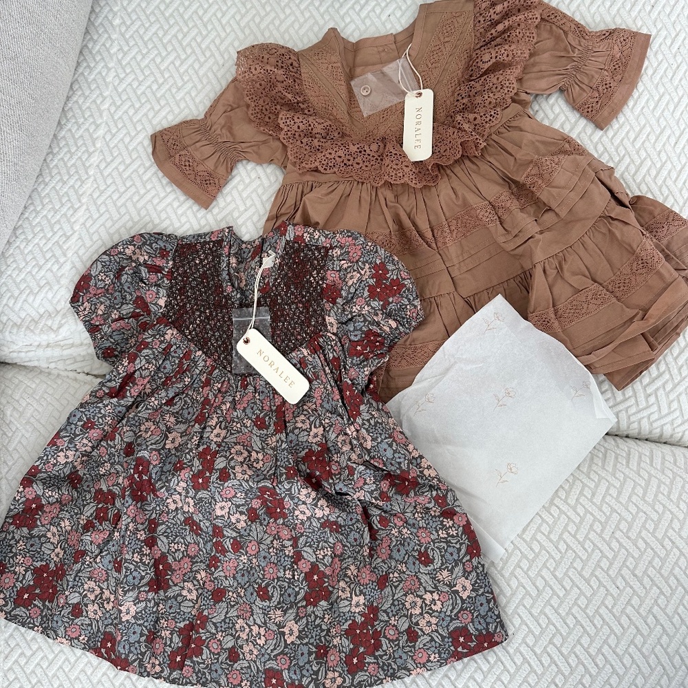 Lot 2 - 1 year birthday event Noralee romantic dresses